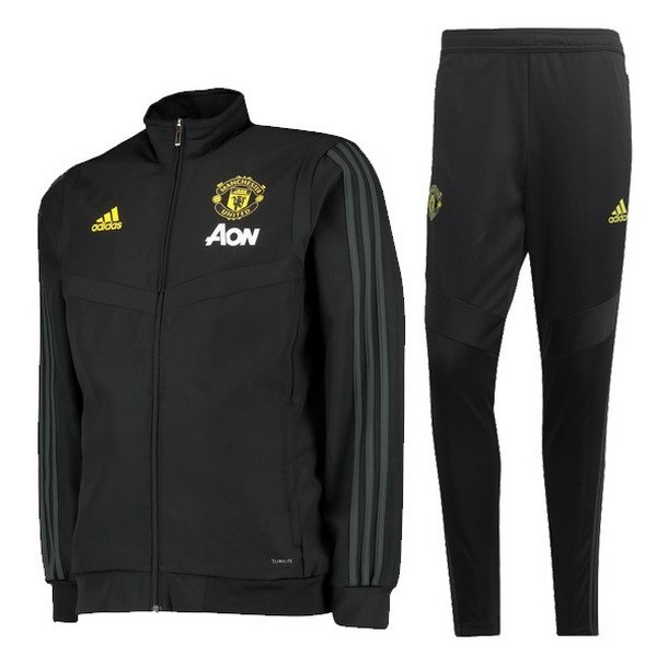 Chandal Manchester United 2019 2020 Negro Amarillo